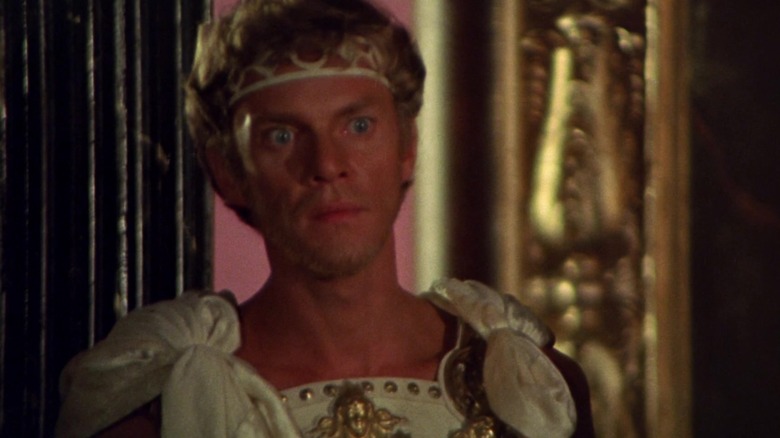 Caligula looking surprised in Caligula