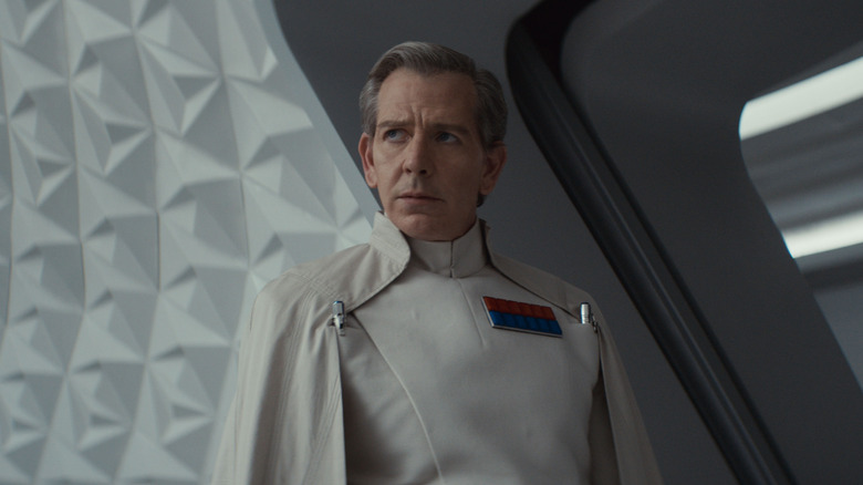 Ben Mendelsohn's Director Orson Krennic looking ominous on Andor