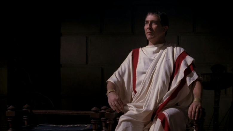 Ciarán Hinds as Julius Caesar in Rome