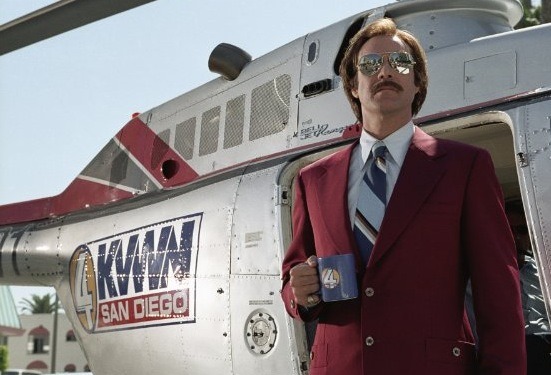 Anchorman Ron Burgundy