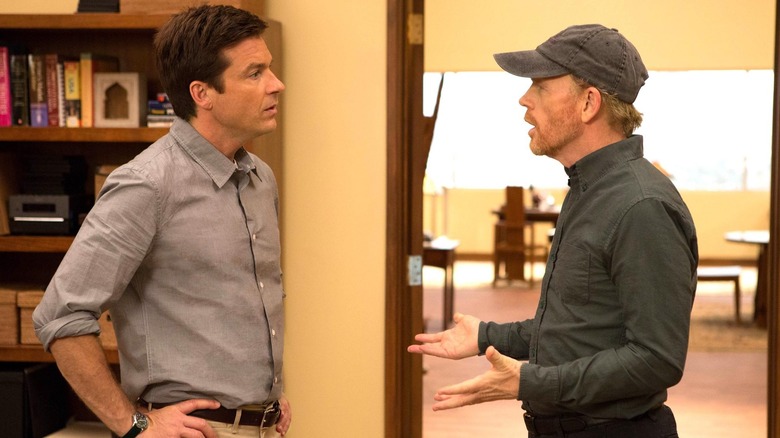 Jason Bateman Ron Howard talking Arrested Development