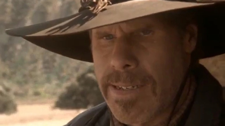 Josiah Sanchez looking contemplative in The Magificent Seven