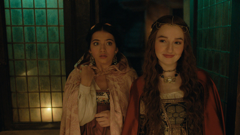 Rosaline smirking