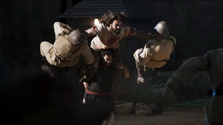 Ram Charan and N.T. Rama Rao Jr. in RRR