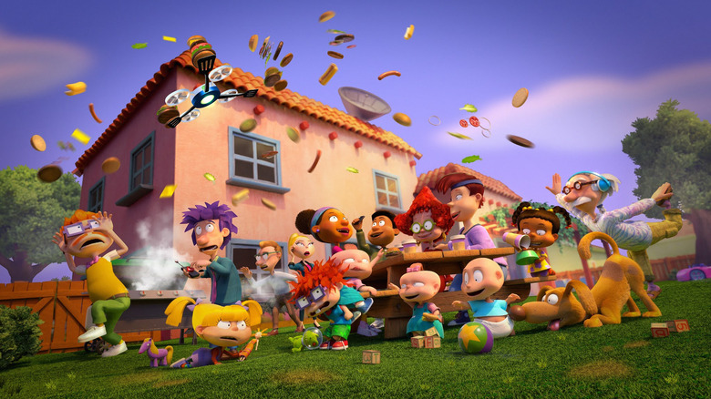 the Rugrats and their parents