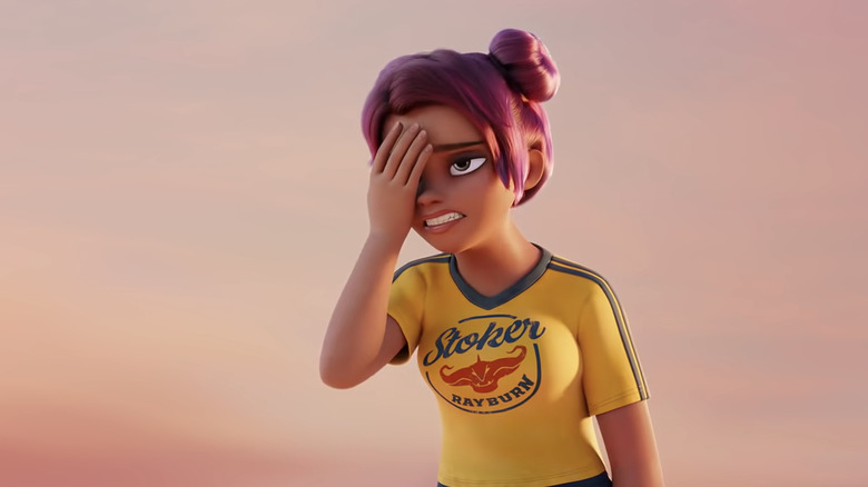 Winnie voiced by Geraldine Viswanathan