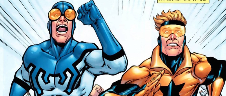 Booster Gold and Blue Beetle