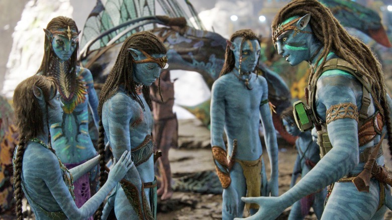 Avatar The Way of Water Sully Family