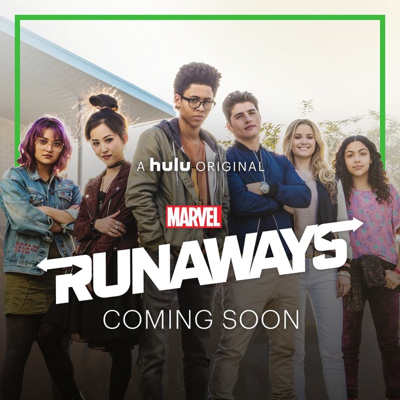 marvel's runaways cast photo