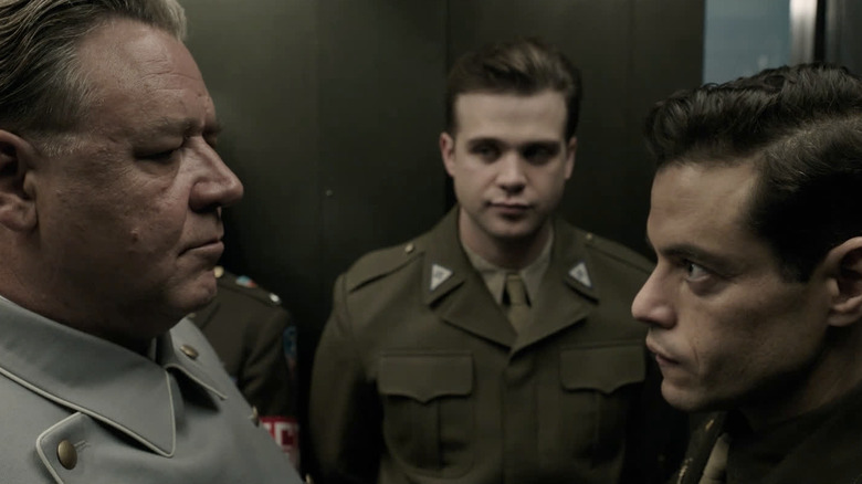 నురేమ్‌బెర్గ్‌లో హెర్మన్ గోరింగ్‌గా రస్సెల్ క్రోతో ముఖాముఖిగా డగ్లస్ కెల్లీగా రామి మాలెక్