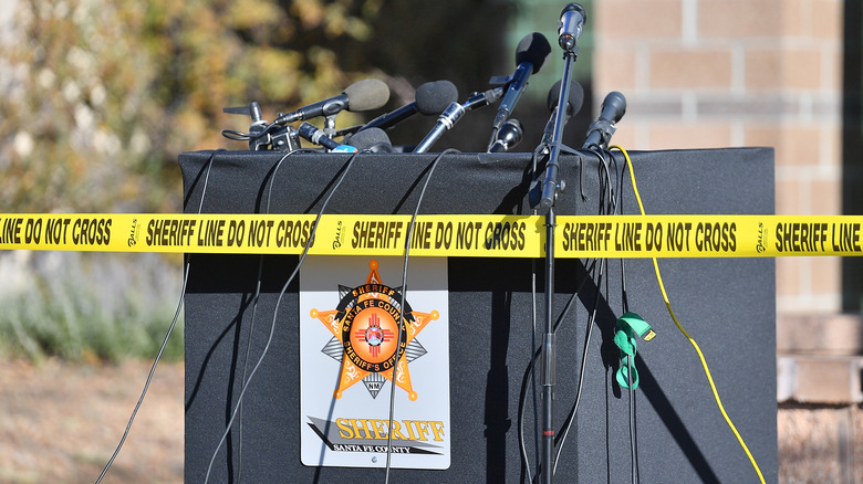 Rust Shooting Press Conference Santa Fe Sheriff