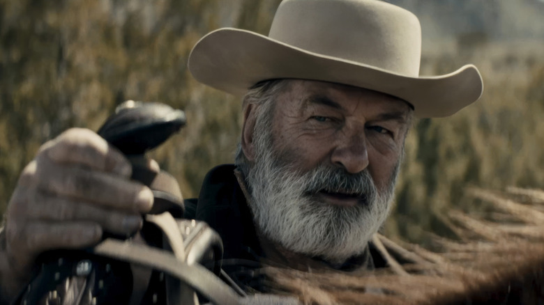 Alec Baldwin looks rugged as Harland Rust in Rust