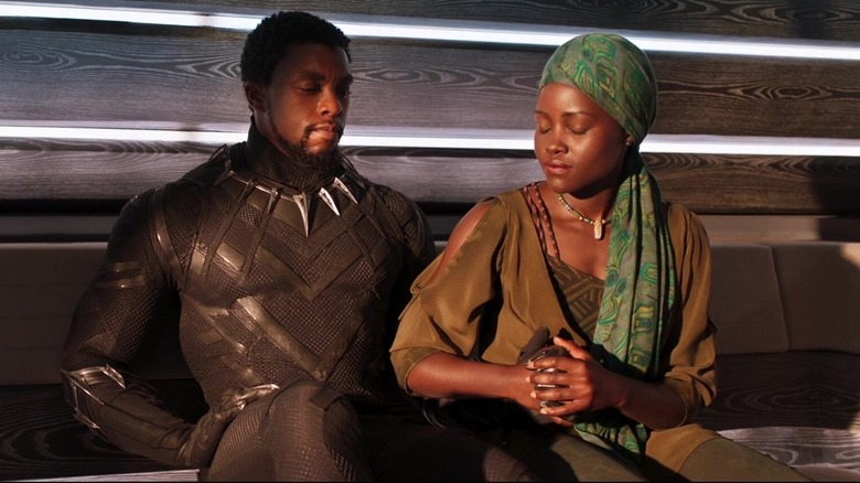 Black Panther T'Challa and Nakia 