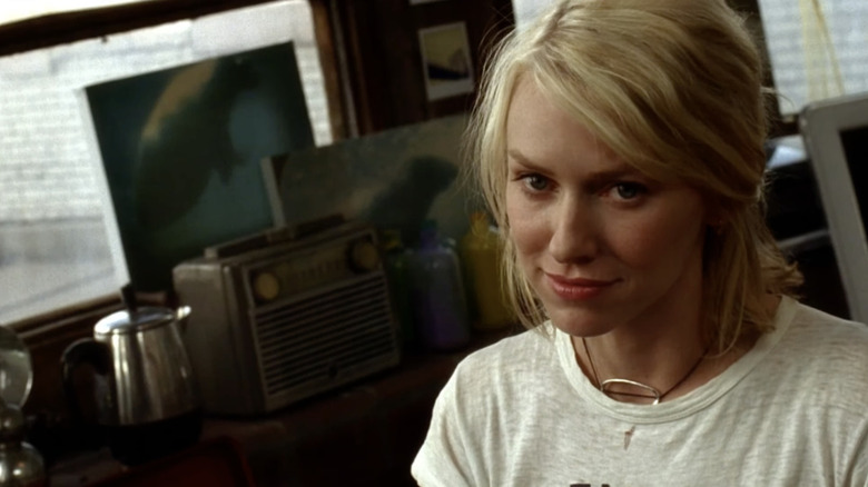 Lila Culpepper smiling darkly in Stay