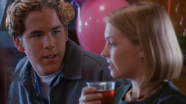 Seth looks at Sabrina in the enchanting teenager Sabrina