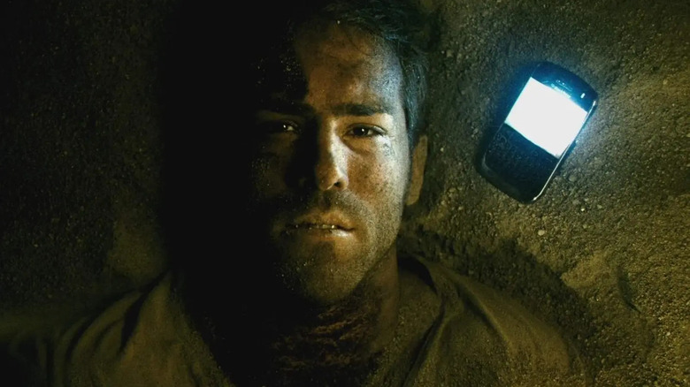 Paul Conroy trapped in a coffin in Buried