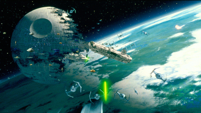 Return of the Jedi space battle