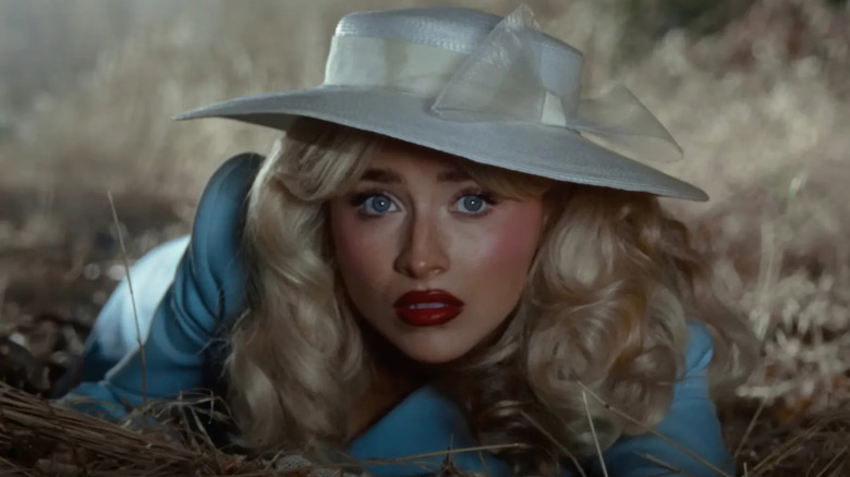 Sabrina Carpenter in her 'Tears' music video