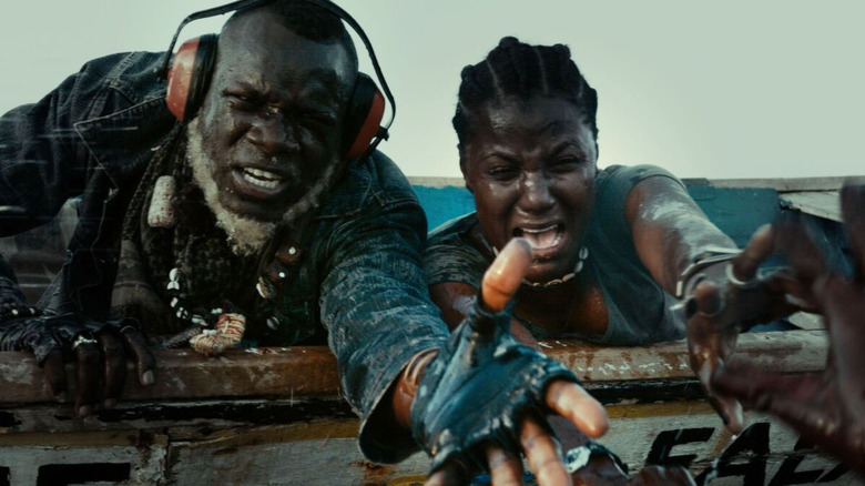 Roger Sallah and Evelyne Ily Juhen in 'Saloum'