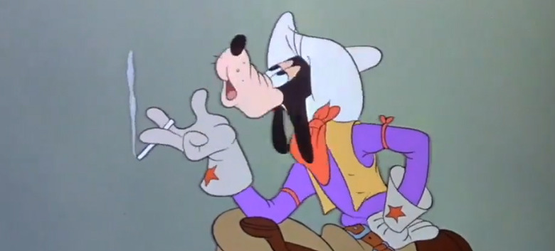 Saludos Amigos - Goofy Smoking Scene