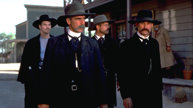 Val Kilmer, Sam Elliot, Bill Paxton and Kurt Russell in Tombstone