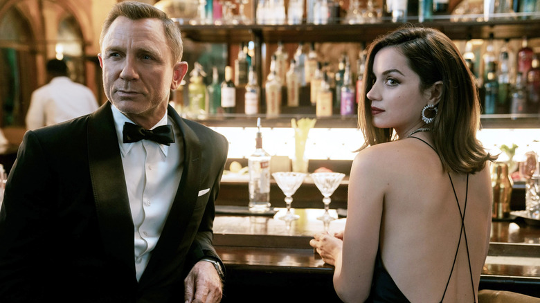 Daniel Craig and Ana de Armas in No Time to Die