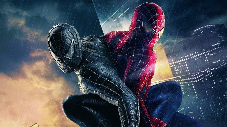 Spider-Man and the Black Suit Spider-Man in Spider-Man 3