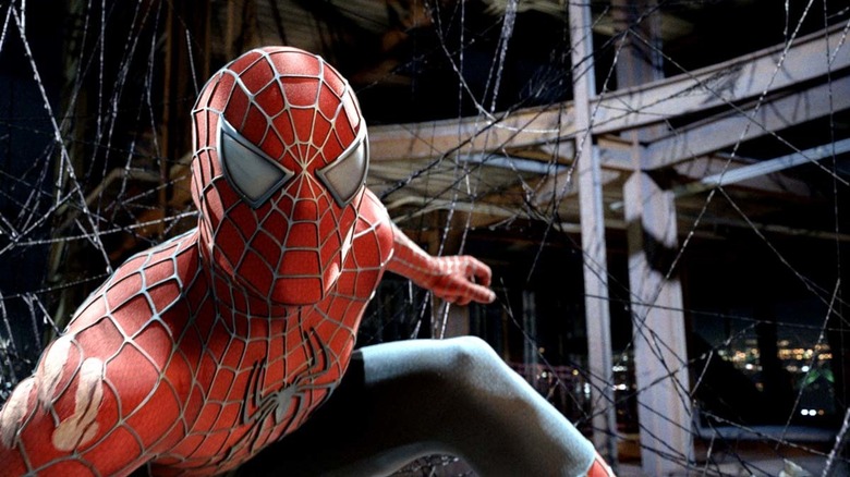 Traje de Tobey Maguire do Homem-Aranha 3 