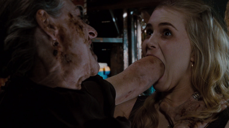 Lorena Raver as Mrs. Stish Stick Arm In Alison Lohman as Christine Brown's mouth in hell