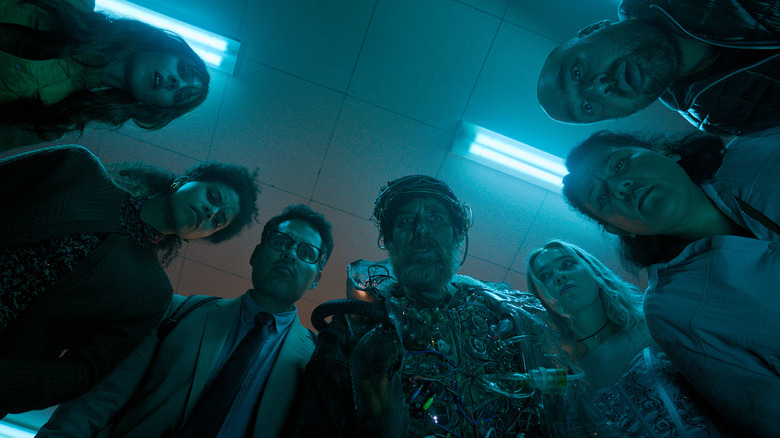 The ragtag group helping Sam Rockwell in Good Luck, Have Fun, Don't Die