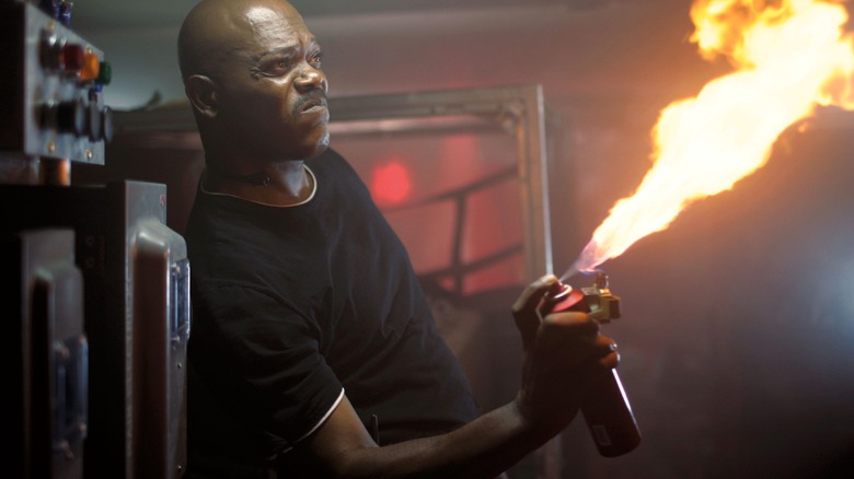 Samuel L. Jackson in Snakes on a Plane