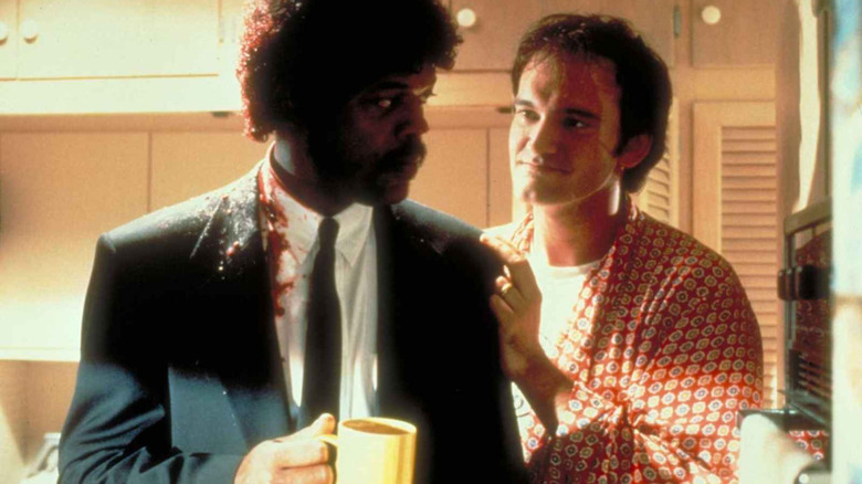 Samuel L. Jackson and Quentin Tarantino in Pulp Fiction