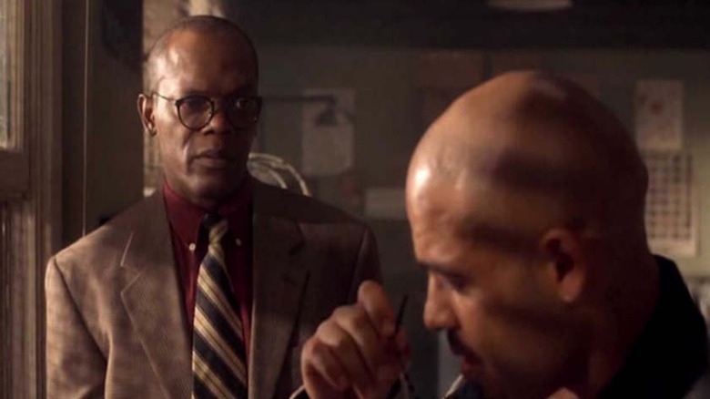 Samuel L. Jackson als Trevor Garfield probeert Clifton Collins Jr. als César in te halen