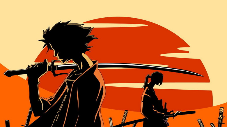 Samurai Champloo Title card Mugen and Jin