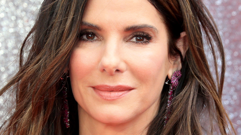 Sandra Bullock at a red carpet