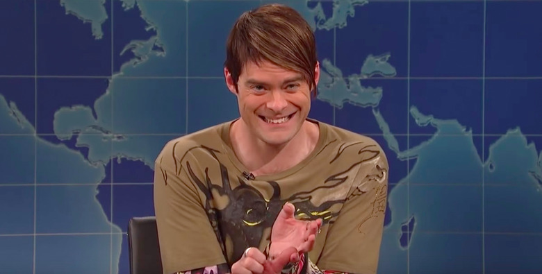 Saturday Night Live Breaking Character Supercuts - Bill Hader as Stefon