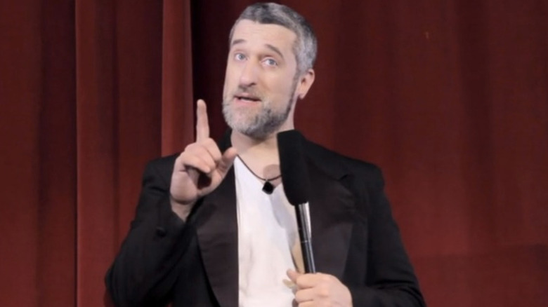 Dustin Diamond as Music Teacher introducing a show in Catching Up