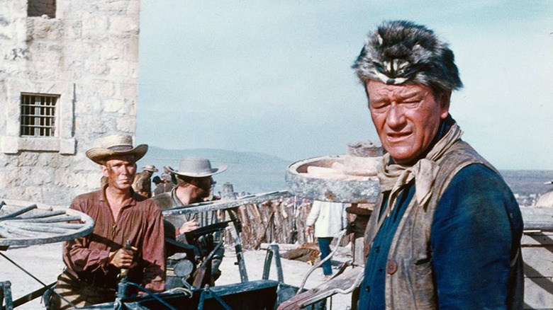 John Wayne in The Alamo