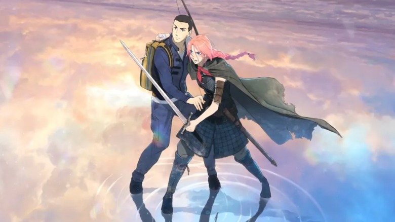 Scarlet (2025) - Scarlet and Hijiri walking on water
