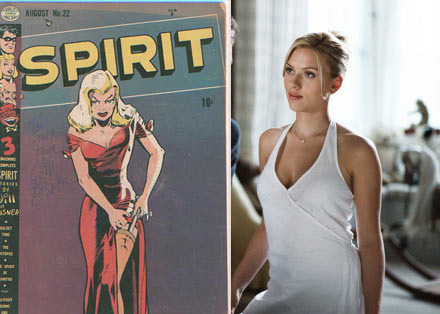 Scarlett Johansson in The Spirit