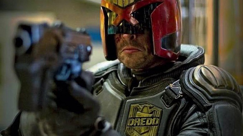 4. Dredd. A multitude of factors resulted in it being a flop. First of all, fans were waiting for it because they knew the kind of atmosphere the "2000 A.D" comics created that had Dredd as the main guy. Although the budget was small, it still looked promising. The first problem came when the producers decided to release it only in 3D, and they did such a poor job at marketing that people thought it was the remake of Stallone's "Judge Dredd."