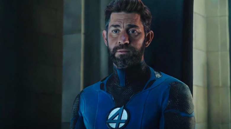 Mr. Fantastic glaring