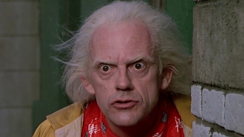 Doc Brown surprised