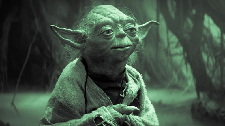 Yoda on Dagobah