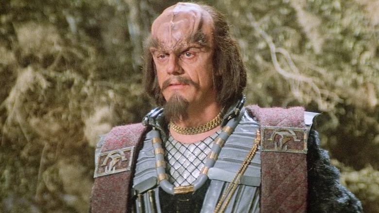 Christopher Lloyd Klingon garb