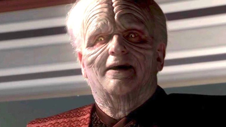 Emperor Palpatine smile