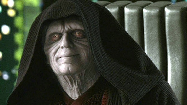 Emperor Palpatine Smiling