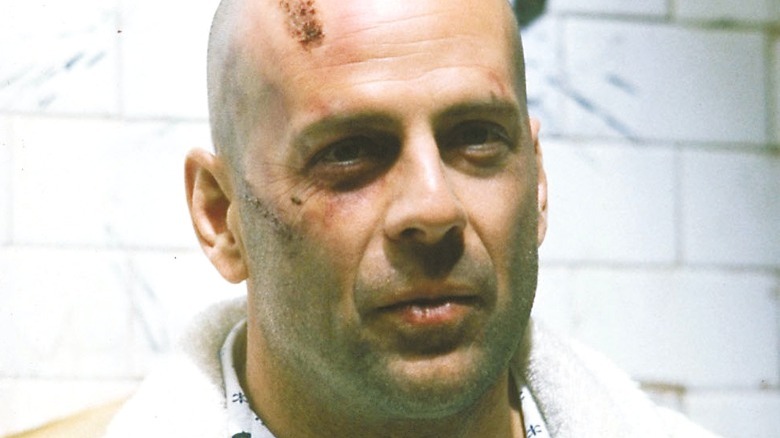 Bruce Willis bruised head