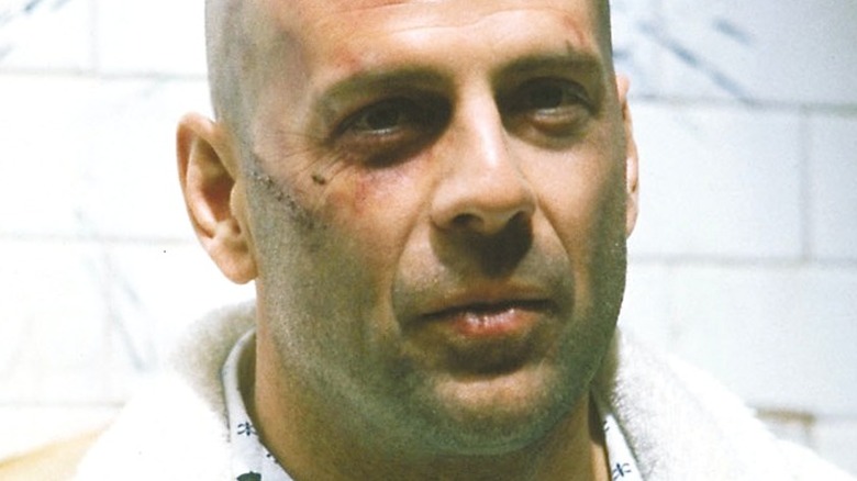 Bruce Willis bruised head