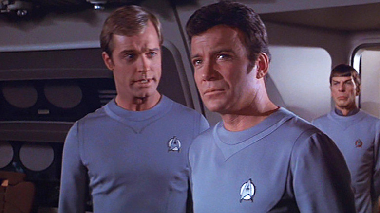 Deckard staring at Kirk Star Trek: The Motion Picture